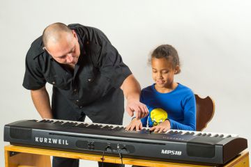Výuka dětí na klavír