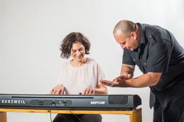 Výuka na klavír dospělých